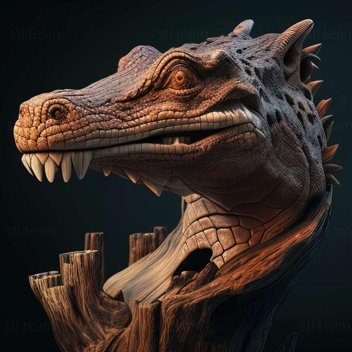 3D model Protosuchus (STL)